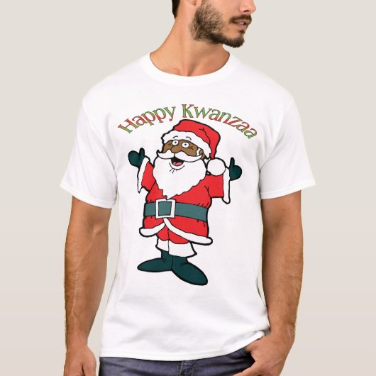 T-shirt Kwanzaa Père Noël (Devant)