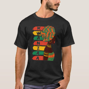 T-shirt Kwanzaa Sept Principes Femmes afro-américaines Wi-