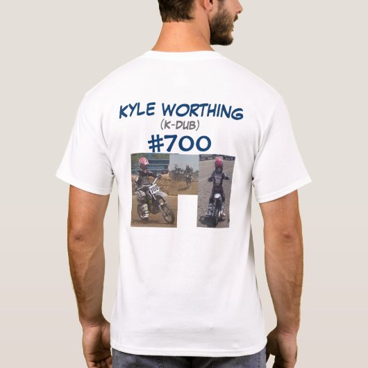 T-SHIRT KYLE WORTHING (Dos)