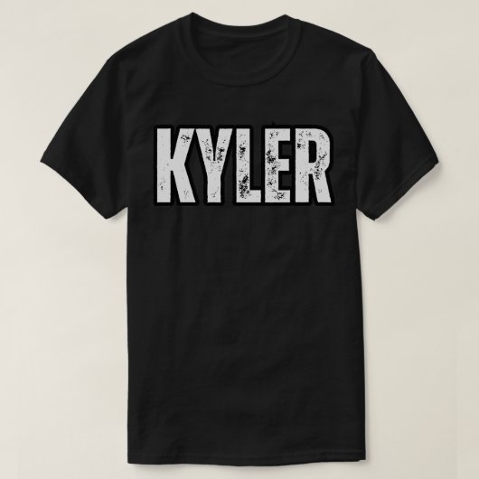 T-shirt Kyler Nom Cadeau Anniversaire des Fêtes (Design devant)