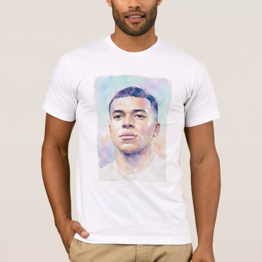 T-shirt Kylian Mbappe (Devant)