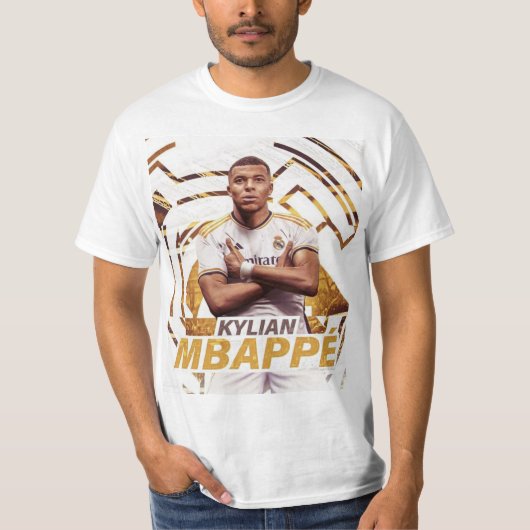 T-shirt Kylian Mbappe Real Madrid (Devant)