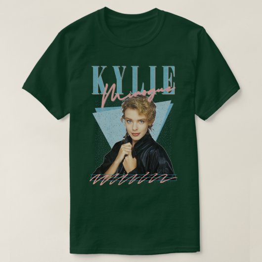 T-shirt Kylie 80s Retro Fan Design 1 (Design devant)