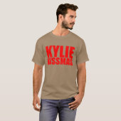 T-shirt Kylie Noël embrassant (Devant entier)