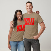 T-shirt Kylie Noël embrassant (Unisexe)