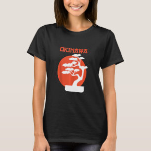 T-shirt Kyokujitsuki Bonsai Tree Okinawa Japon