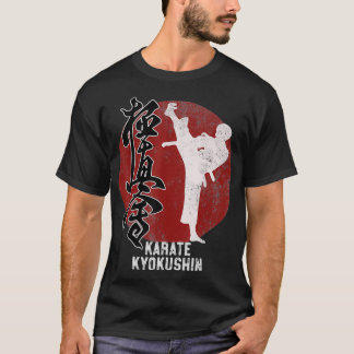 T-shirt Kyokushin Karate Japonais Cadeau d'art martial
