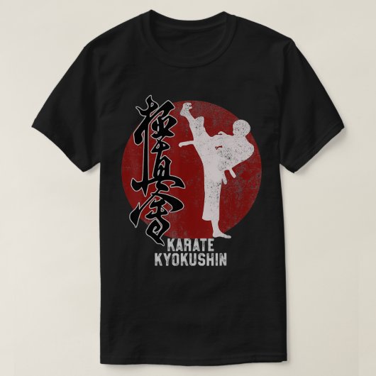 T-shirt Kyokushin Karate Japonais Cadeau d'art martial (Design devant)