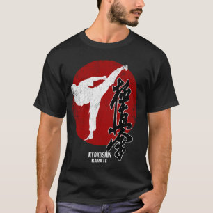 T-shirt Kyokushin Karate Symbole Kyokushinkai Dojo entraîn