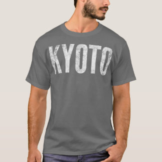 T-shirt Kyoto Japon Graphisme en détresse