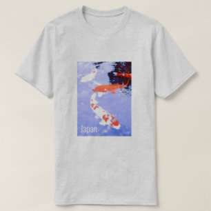 T-shirt Kyoto Japon Koi voyage de poisson