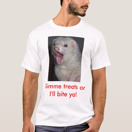 T-shirt Kyra le furet (Devant)