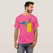 T-shirt Kyrie Irving Flat Earth (Devant entier)