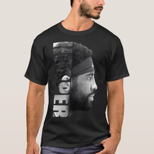 T-shirt Kyrie Irving - Hooper - Blackwhite (Devant)