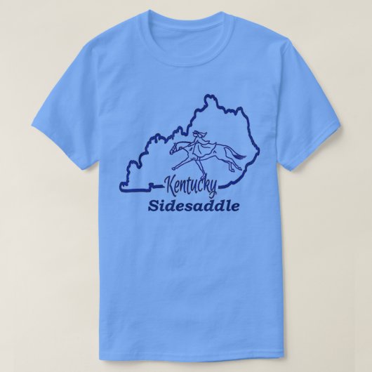 T-shirt KYSS Kentucky Side Side Light (Design devant)
