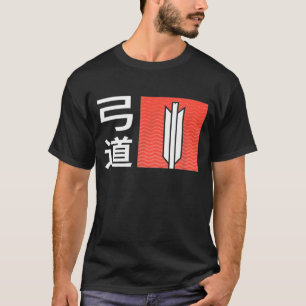 T-shirt Kyudo en tir à l'arc japonais