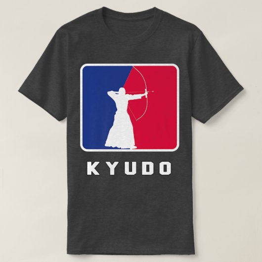 T-shirt Kyudo Kyujutsu tir à l'arc Samurai Japon Bow (2) (Design devant)