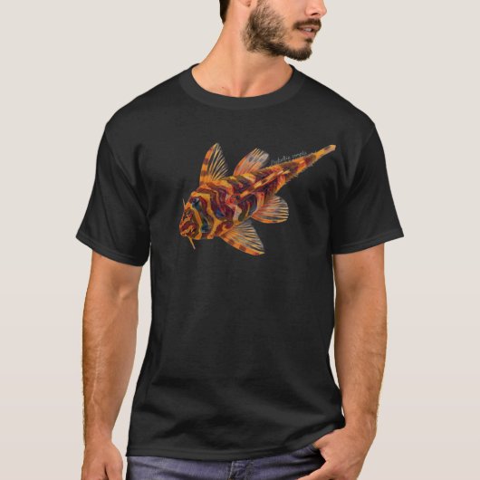 T-shirt L134 pleco Peckoltia compta (Devant)