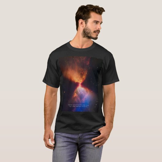 T-shirt L1527 et Protostar - Télescope spatial James Webb (Devant entier)