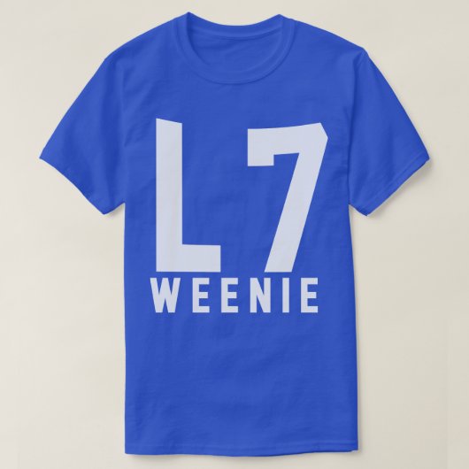 T-shirt L7 Weenie (Design devant)