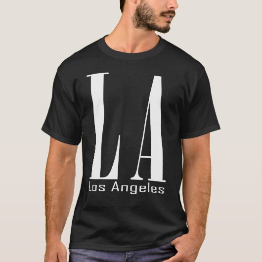 T-shirt L. A. Los Angeles ! Californie West Coas (Devant)