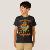T-shirt L&d Gobble Squad Thanksgiving Labor & Deli (Devant entier)