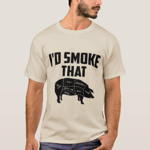 T-shirt l' art du mot piment barbecue