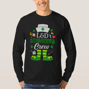 T-shirt L&d Infirmière St patrick équipage St Patrick Day