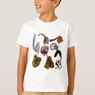 T-shirt L est pour Lemur