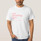 T-shirt l - Ice skating (Devant)