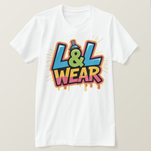 T-shirt L&L Wear - Portez votre style, pas de compromis (Design devant)