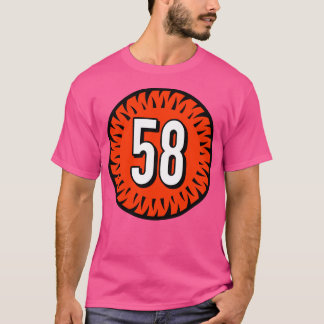T-shirt l Lawson Numéro 58 Jersey Cincinnati Bengals Inspi