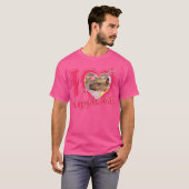 T-shirt L Love Capybara (Devant entier)