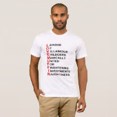 T-SHIRT L.O.V.E.M.U.F.F.I.N. (Devant entier)