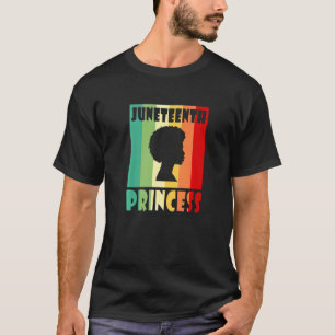 T-shirt La 17e Princesse célèbre la liberté noire en Afriq