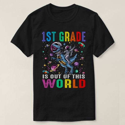T-shirt La 1ère Classe Est Hors De Ce Monde L'Astronaut Di (Design devant)