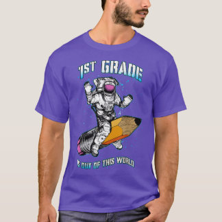 T-shirt La 1ère Classe Est Hors De Ce Monde L'Astronaute R