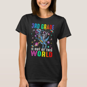 T-shirt La 3E Classe Est Hors De Ce Monde L'Astronaute Din