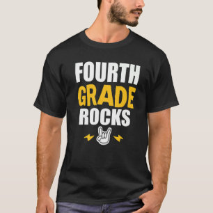 T-shirt La 4e année déchire Musique professeur retour à l