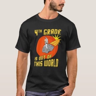 T-shirt La 4Ème Classe Est Hors De Ce Monde D'Astronaute