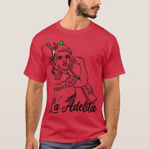 T-shirt La Adelita Soldat mexicain La Adelita Cadeau1
