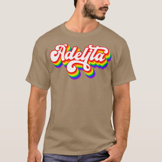 T-shirt La Adelita Soldat mexicain Rainbow Adelita Cadeau