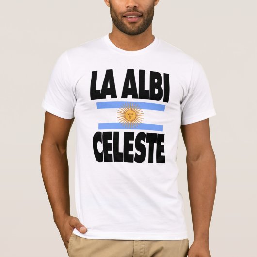 T-shirt La Albiceleste (Voorkant)