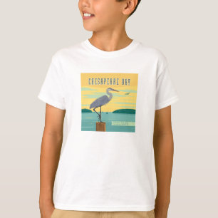 T-shirt La Baie De Chesapeake Le Plus Grand Estuaire D'Amé