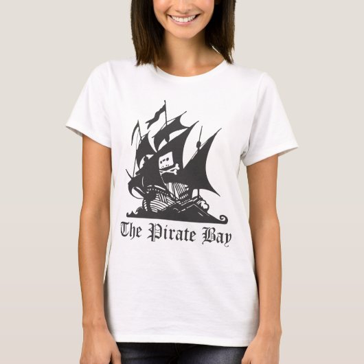 T-shirt La baie de pirate (Devant)