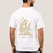 T-shirt La baie de pirate (Dos)
