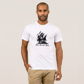 T-shirt La baie de pirate (Devant entier)