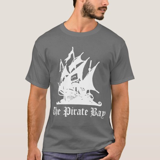 T-shirt La baie de pirate (Devant)