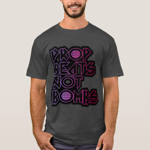 T-shirt la baisse bat pas la chemise de bombes