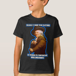 T-shirt La baisse qu'il l'aiment est coup sec et dur
